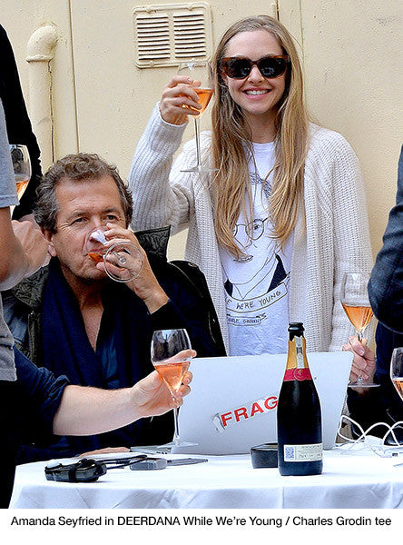 Amanda Seyfried in DEERDANA While We're Young / Charles Grodin Tee