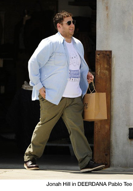 Jonah Hill in DEERDANA Pablo Tee