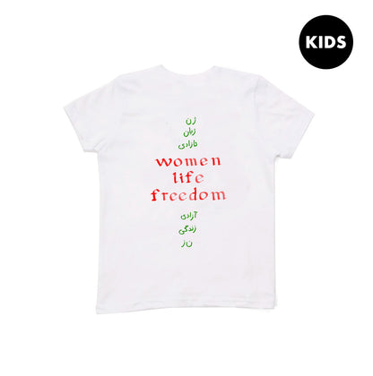 Women Life Freedom Kids Tee