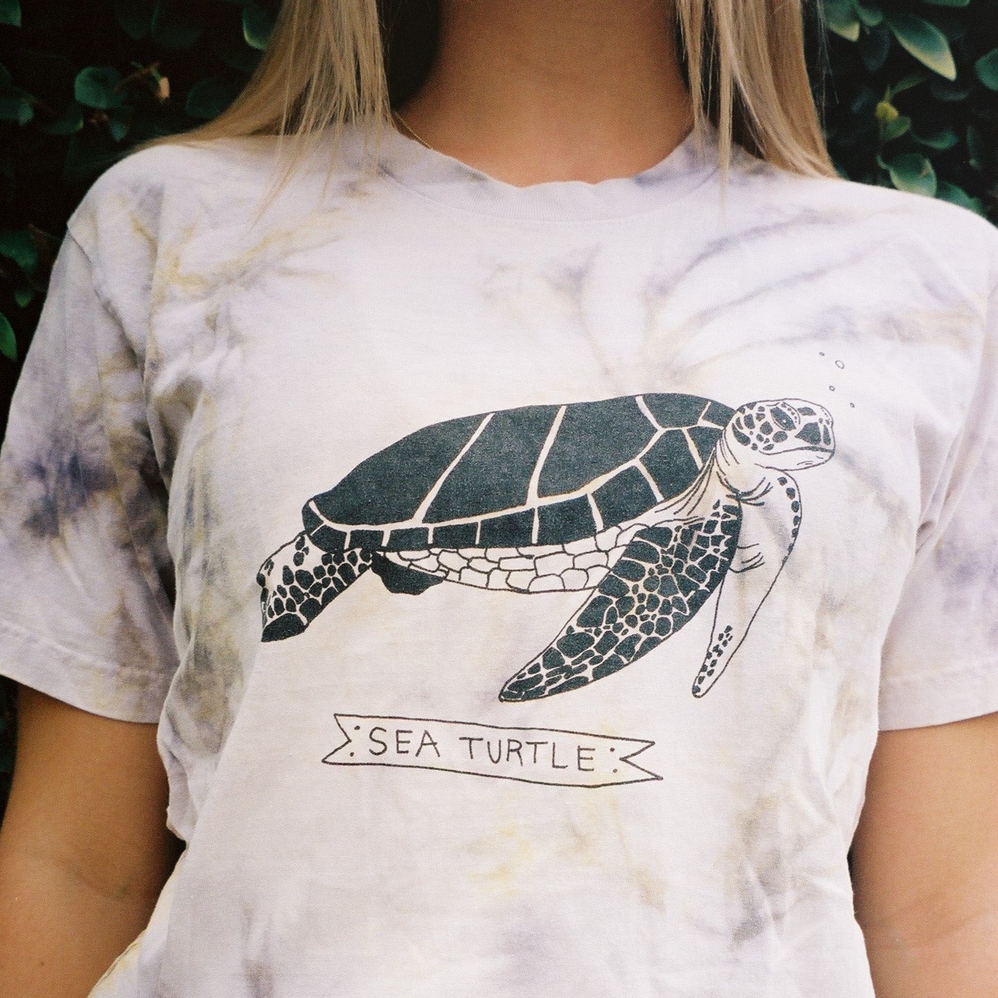 Sea Turtle Tie-Dye Tee