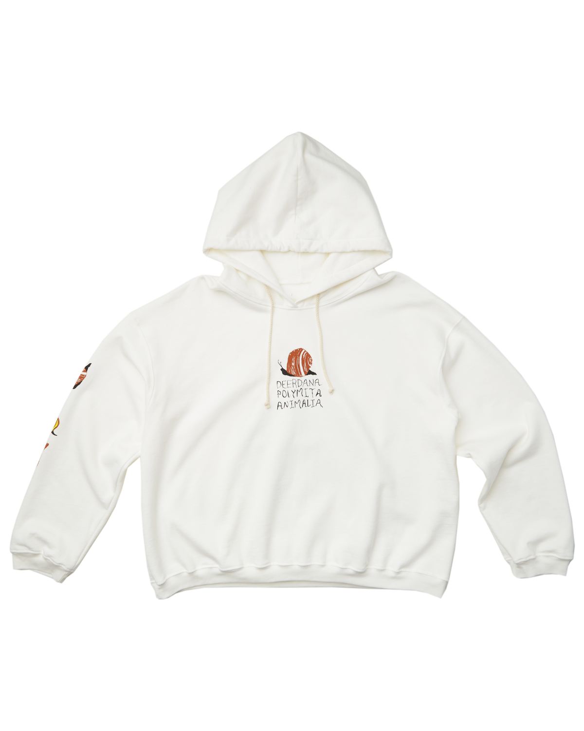 DEERDANA x Animalia Polymita Snails Cropped Hoodie