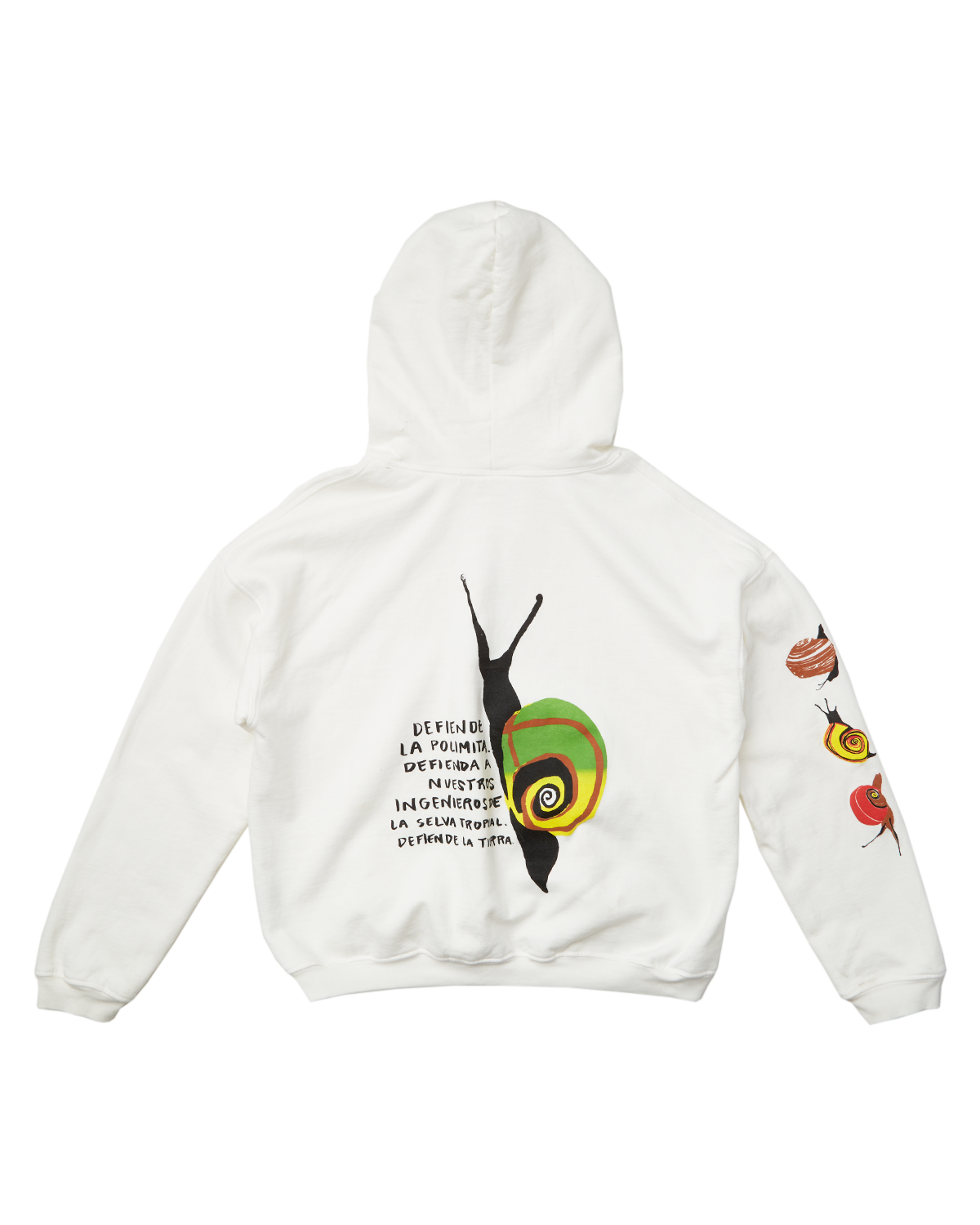 DEERDANA x Animalia Polymita Snails Cropped Hoodie