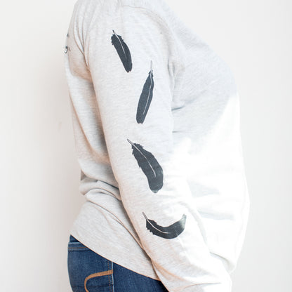 BlackAFinStem x Animalia Blackbird Long Sleeve Tee