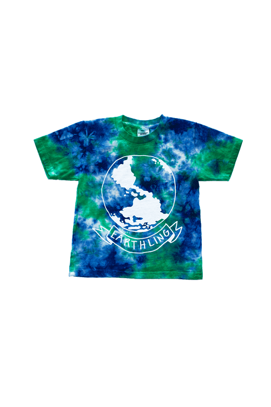Earthling Tie Dye Kids Tee