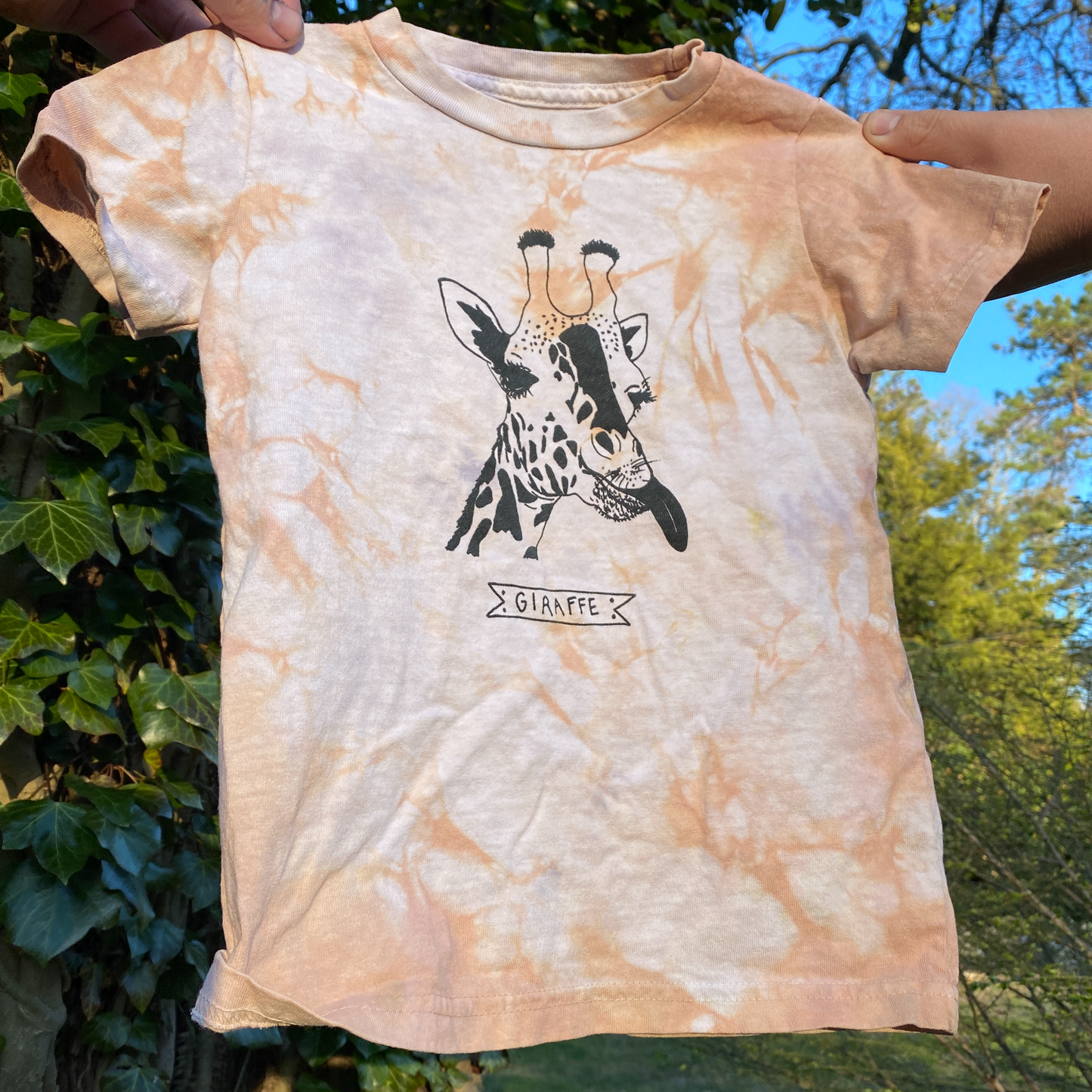 Giraffe Tie-Dye Tee