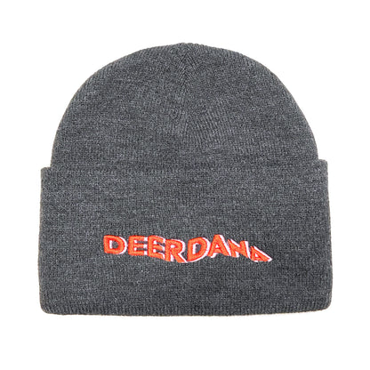 DEERDANA Banner Logo Beanie - Dark Gray