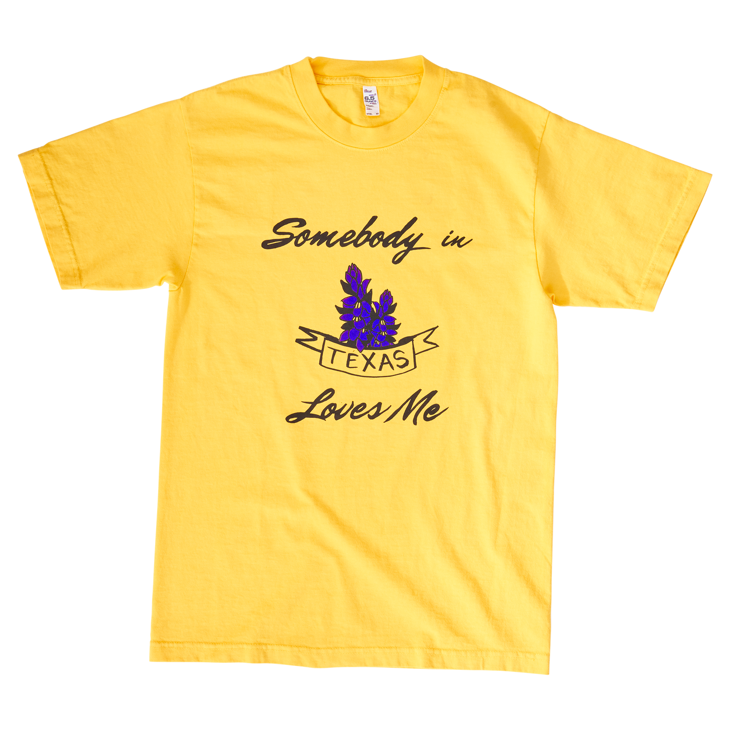 Somebody in Texas Loves Me Tee (Yellow)