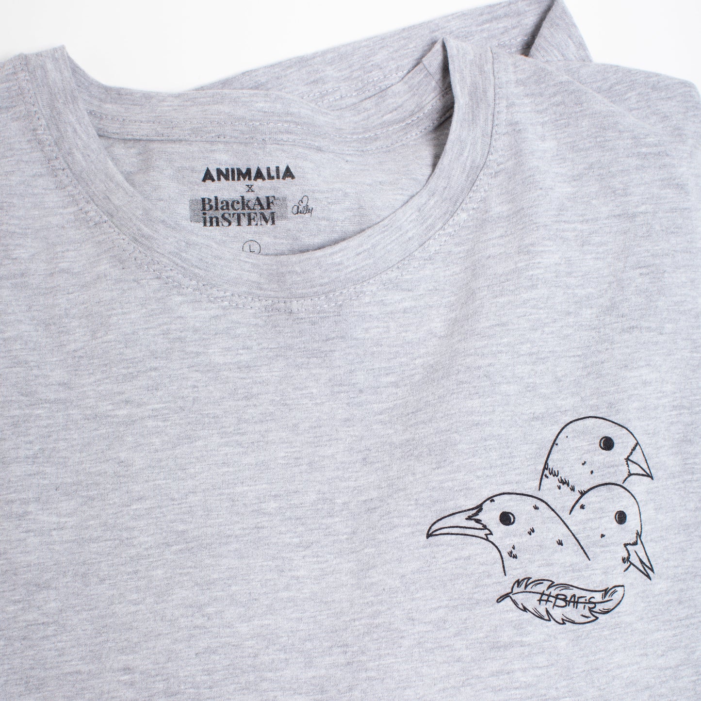 BlackAFinStem x Animalia Blackbird Long Sleeve Tee