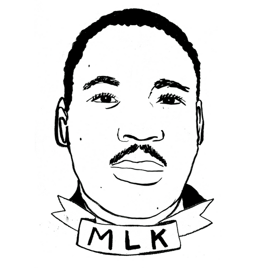 MLK Tee (White)